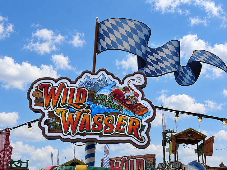 Jim & Jasper's Wildwasser seit 2024 auf dem Oktoberfest (&copy;Foto: Martin Schmitz) 